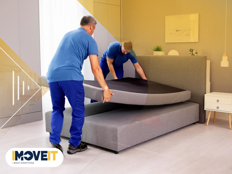 do movers take apart beds